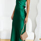 Grisel Jurk | Elegante Satijnen Off-Shoulder Jurk - Carla Moda