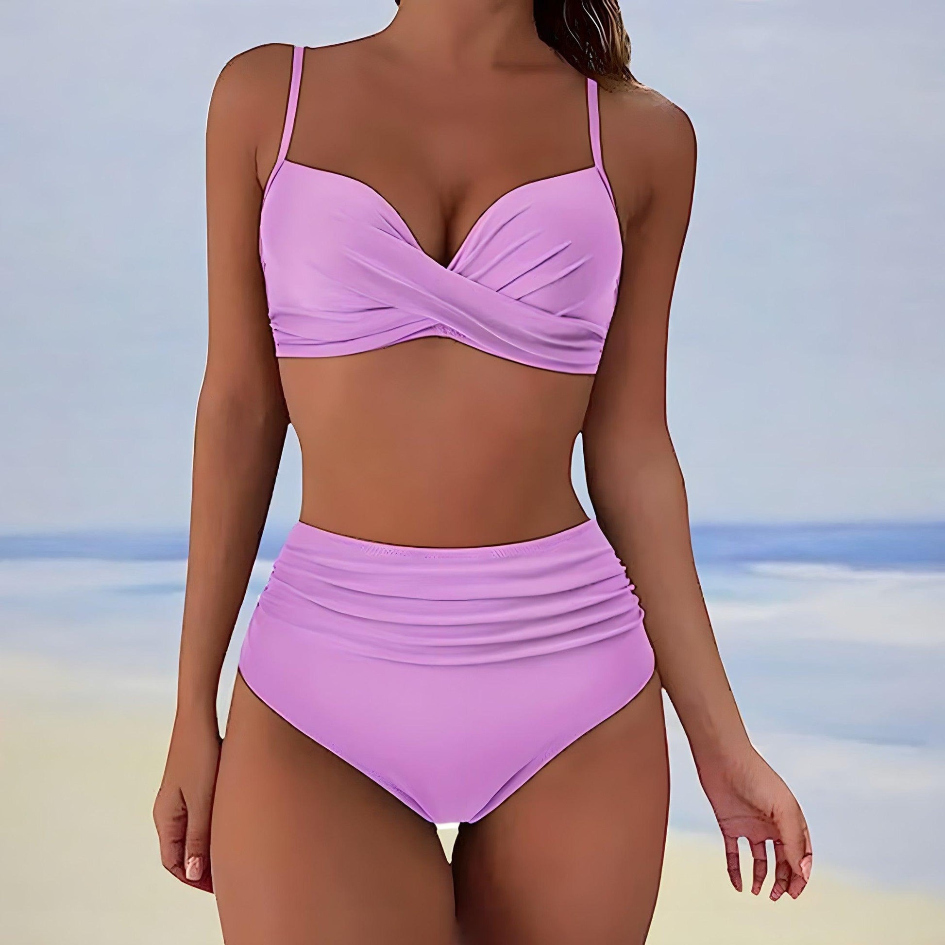 High Waist Bikini | Gaby Bikini - Carla Moda