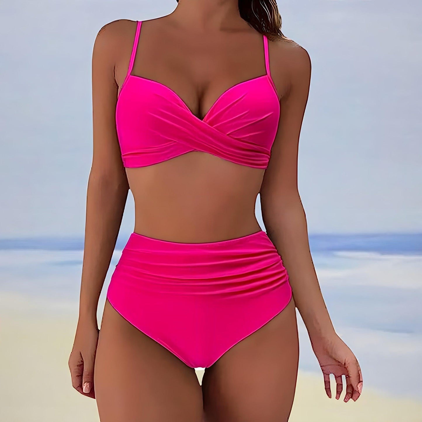 High Waist Bikini | Gaby Bikini - Carla Moda