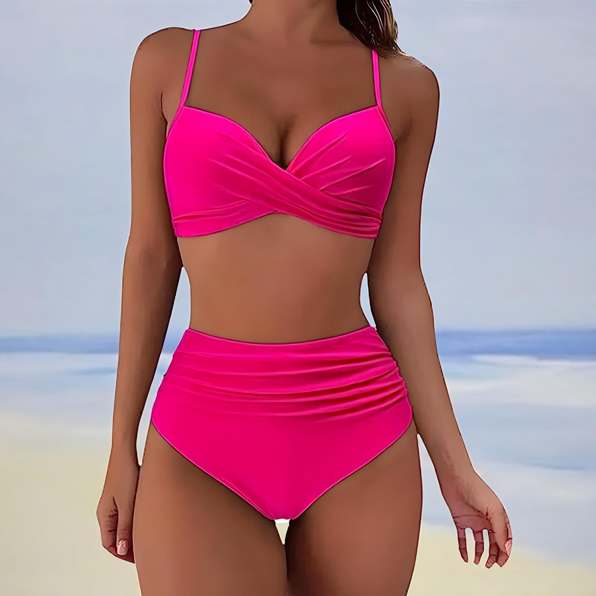 High Waist Bikini | Gaby Bikini - Carla Moda