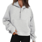 Xandra Hoodie | Dames Herfst Lichtgewicht Half-Zip Hoodie