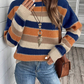 Xavia Jumper | Dames Herfst Gestreepte Lange Mouwen Jumper