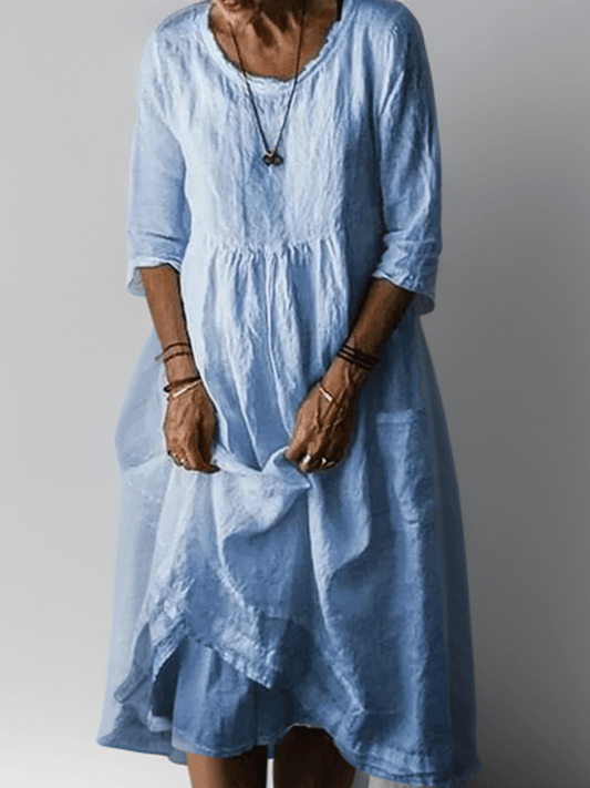 Dames Vloeiende Maxi Jurk Elegant