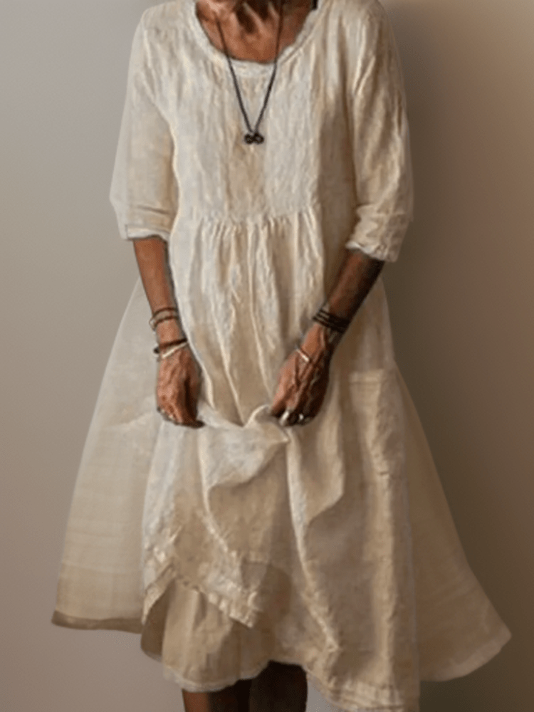Dames Vloeiende Maxi Jurk Elegant