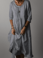 Dames Vloeiende Maxi Jurk Elegant