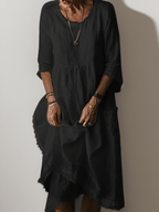 Dames Vloeiende Maxi Jurk Elegant