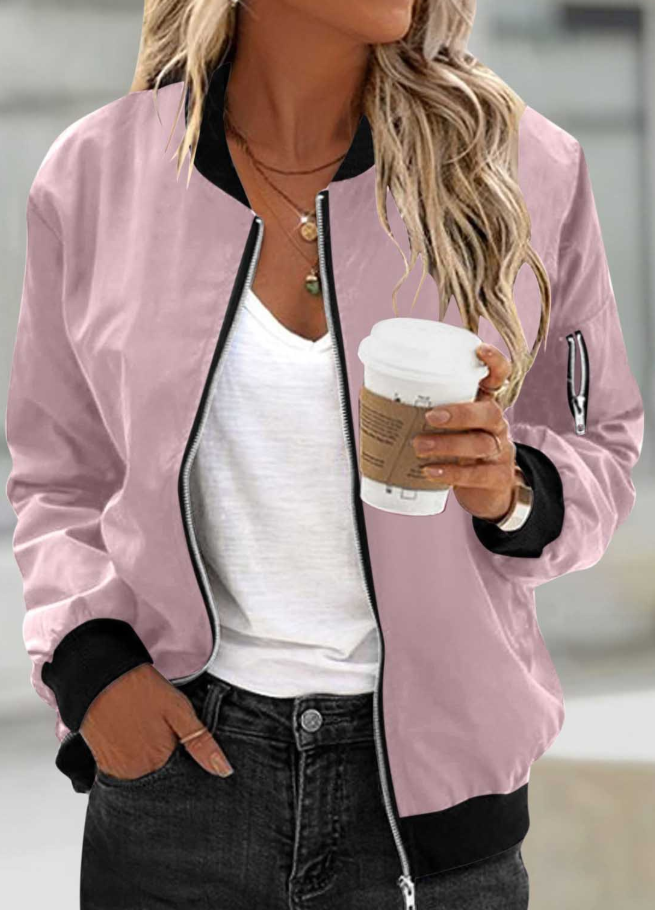 Withney Jas | Dames Herfst Klassieke Bomberjas