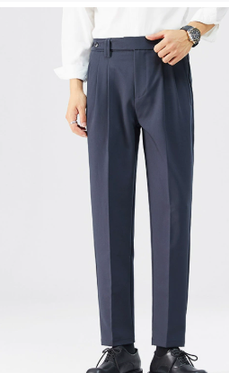 Heren Zakelijke Broek Katoenmix Comfort