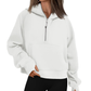 Xandra Hoodie | Dames Herfst Lichtgewicht Half-Zip Hoodie