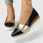 Dames Gesloten Instap Sleehak Sandalen