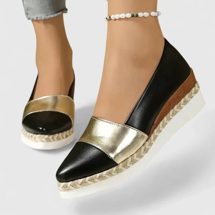Dames Gesloten Instap Sleehak Sandalen
