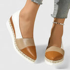 Dames Gesloten Instap Sleehak Sandalen