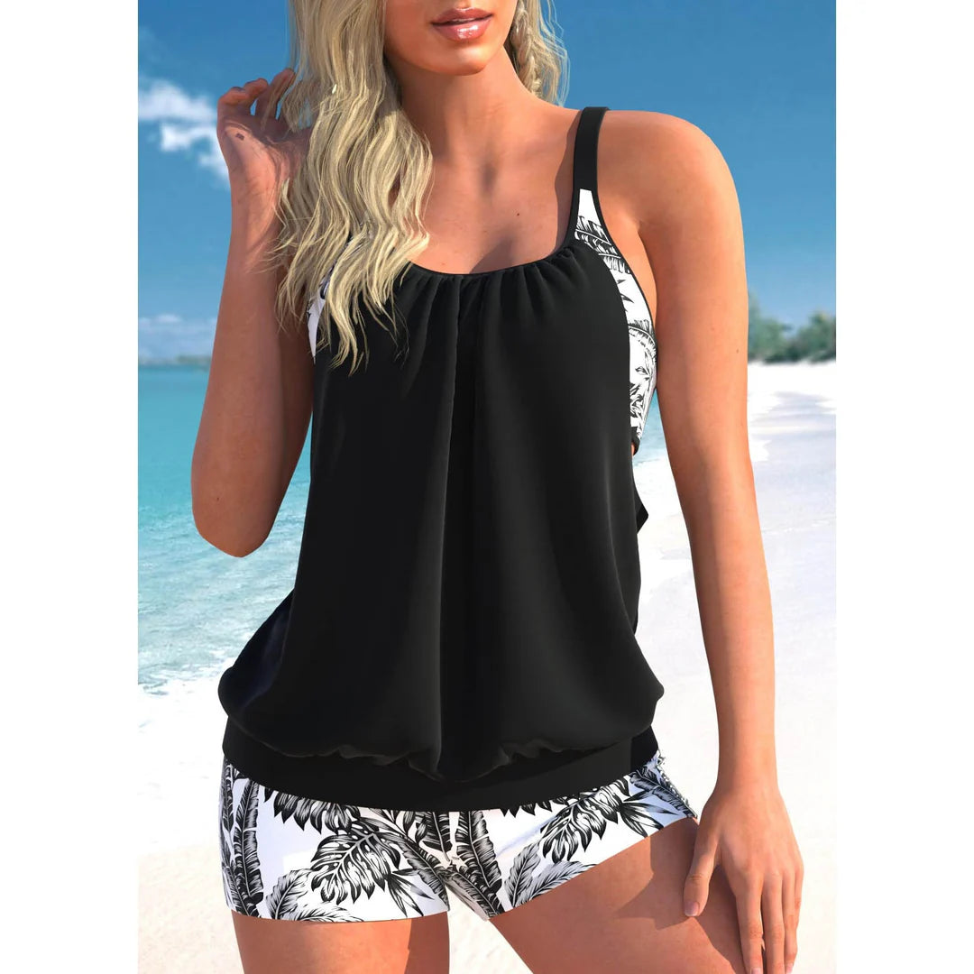 Namita Zwemkleding | Vrouwen Tweedelig Tankini Zwempak