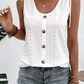 Jaylissa Blouse| Mouwloze Blouse met Uniek Ontwerp - Carla Moda