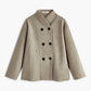 Zahia Jas | Herfst Dubbelrijige Korte Jas