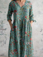 Dames Tijdloze Maxi Jurk