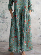 Dames Tijdloze Maxi Jurk