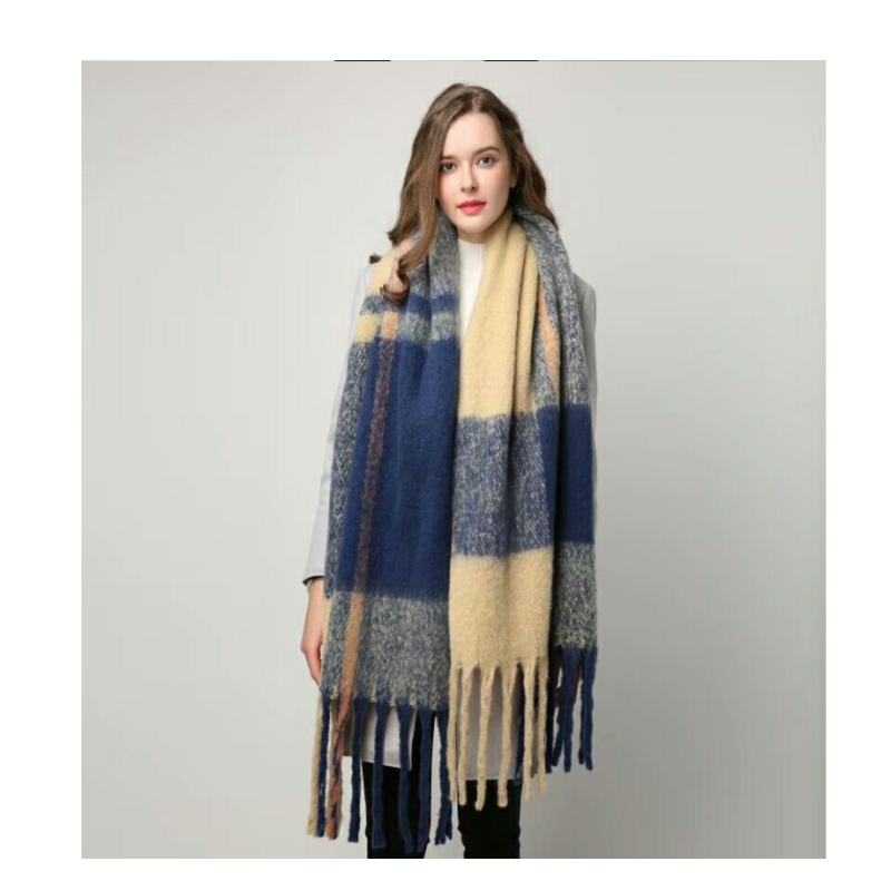 Fradel Sjaal | Extra Grote Kasjmier Sjaal