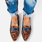 Dames Suède Loafers Klassieke Stijl