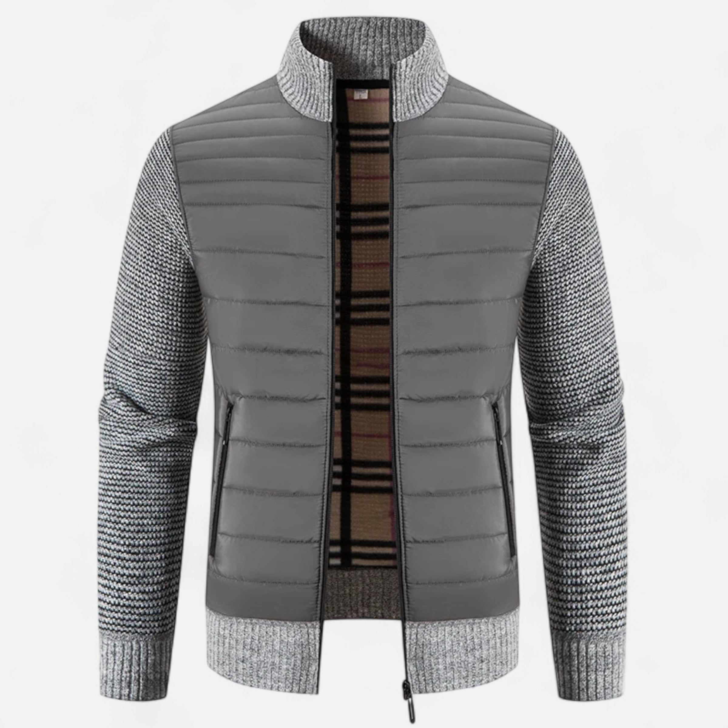 Heren Gevoerde Ribjas Heritage Stijl