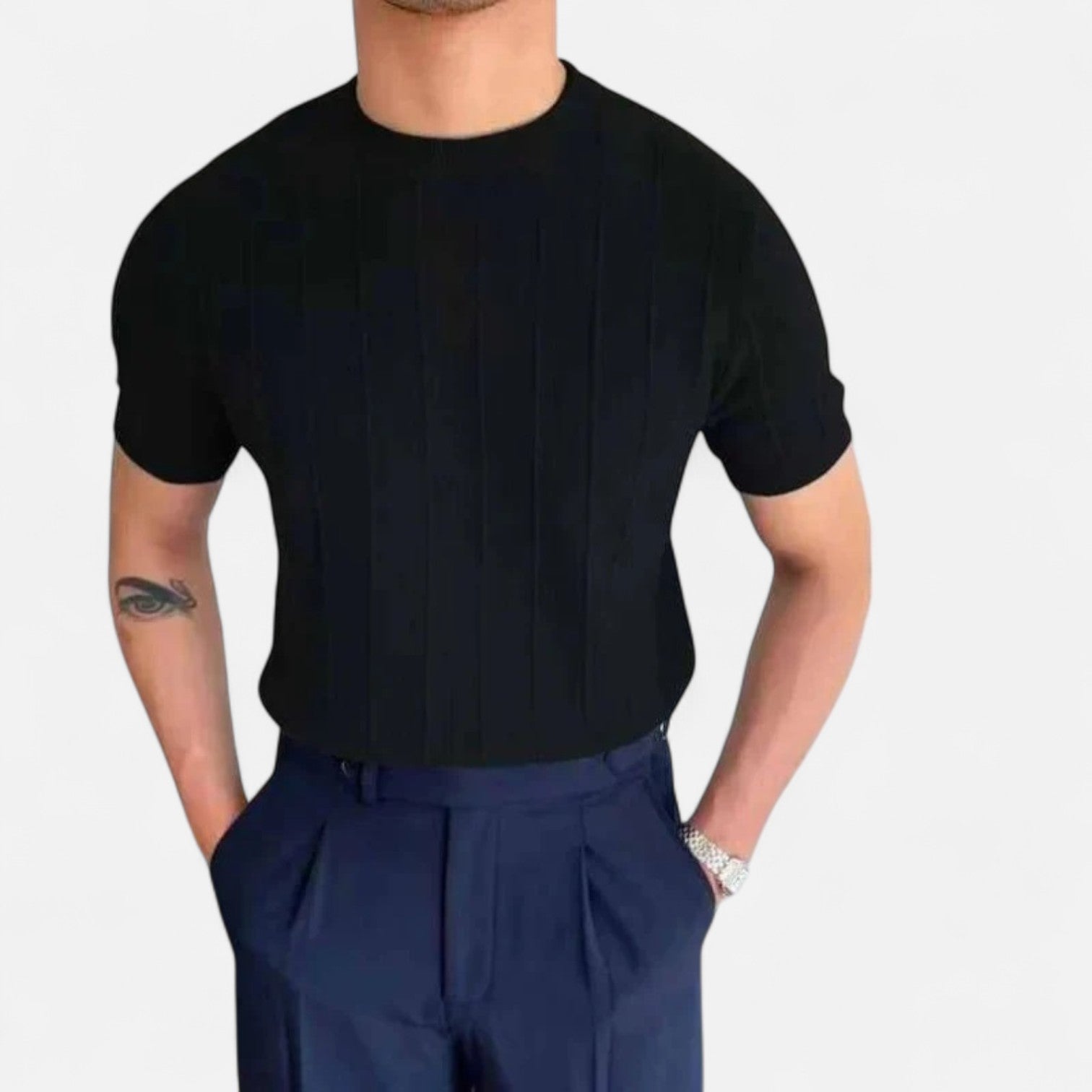 Heren Minimalistische Polo Montarello