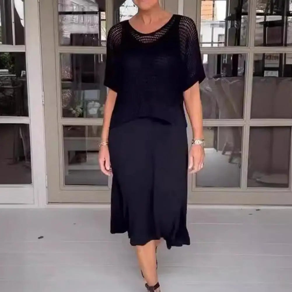 Qim Jurk | Tweedelige Jurk met Top