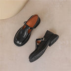 Dames Vegan Leer Mary Jane Sandalen