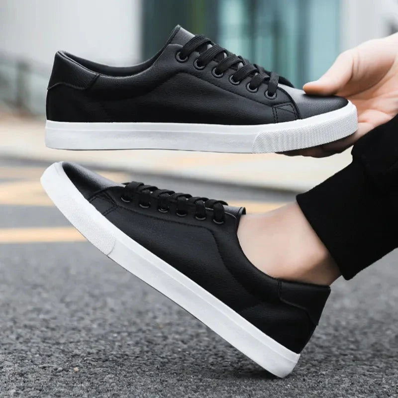 Heren Lage Sneakers met Veters