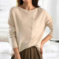 Myrthe Trui | Stylish Cardigan met Asymmetrisch Knopenontwerp