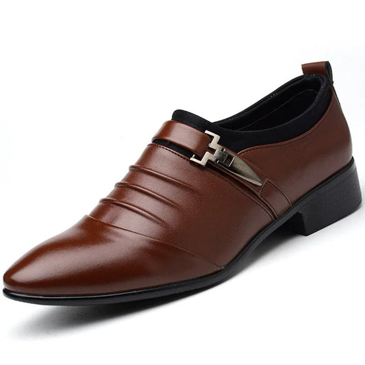 Yelmer Schoenen | Heren Leren Gesp Schoenen