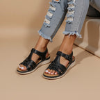 Dames Orthopedische Sandalen Geweven Bandjes