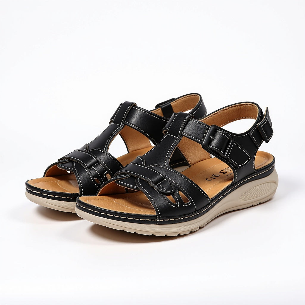 Women's Orthopedic Sandals Woven Straps