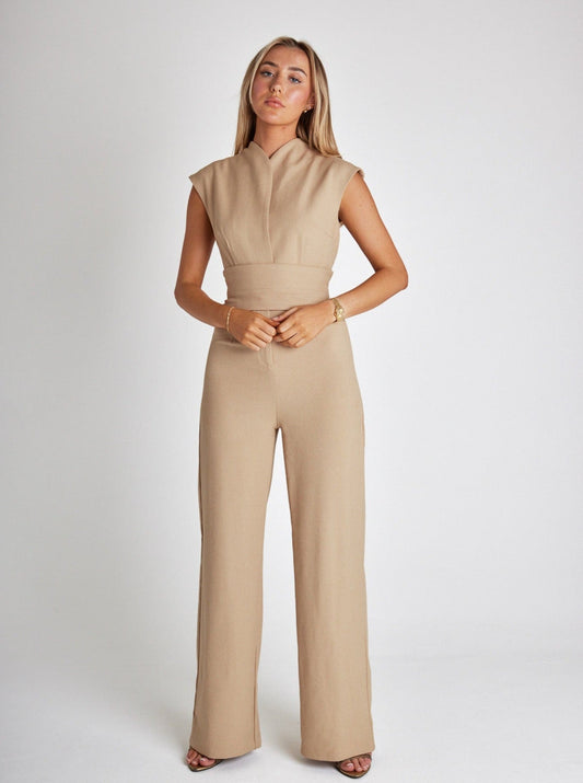 Shanae Jumpsuit | Korte Mouwen Jumpsuit