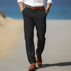 Men's Linen Trousers Summer Fit