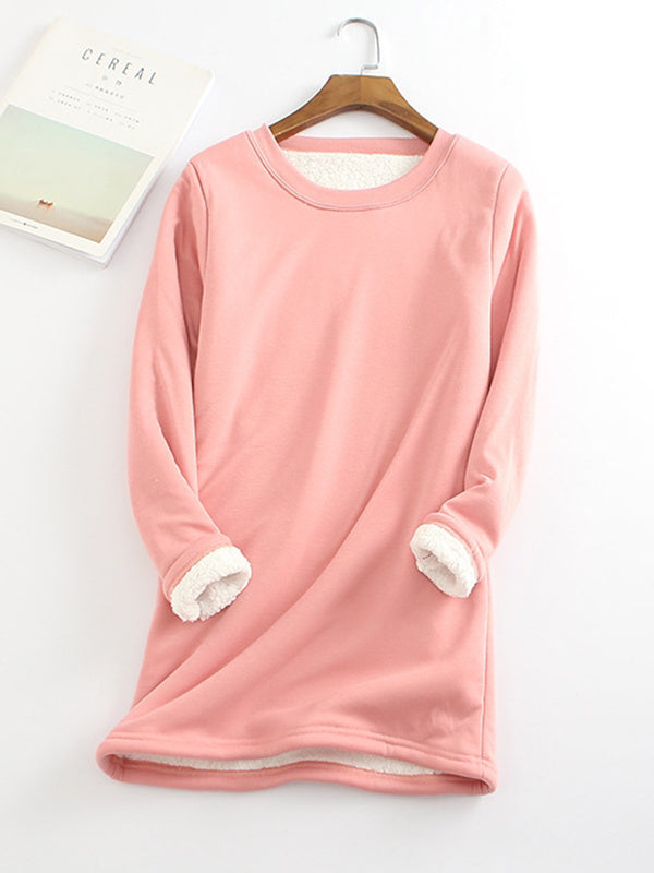 Barbie Sweatshirt | Dames Winter Sweatshirt met Fleecevoering