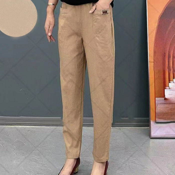 Dames Casual Katoenen Broek Montarello