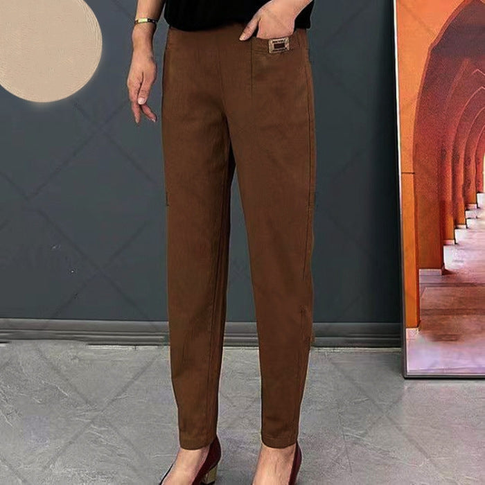 Dames Casual Katoenen Broek Montarello