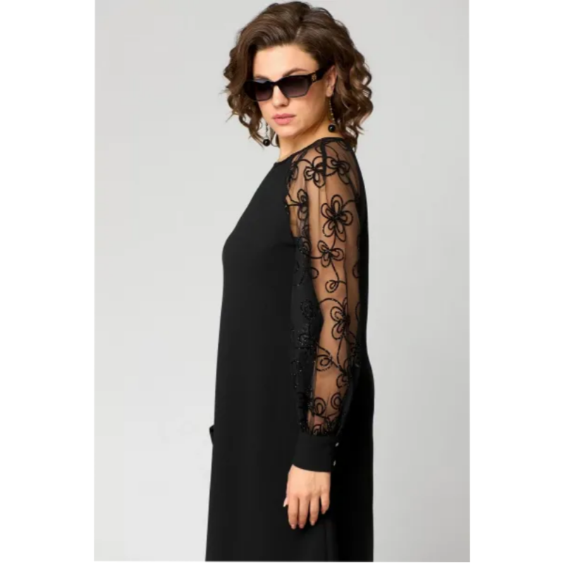 Dames Midi Jurk Kant