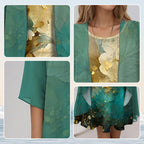 Dames Elegante 2 Delige Midi Jurk Set
