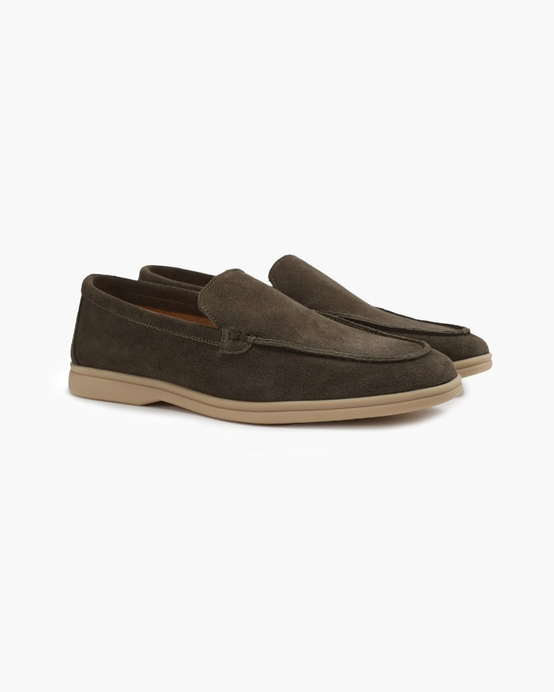 Heren Premium Suède Instappers Comfort