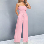 Dames Off Shoulder Jumpsuit