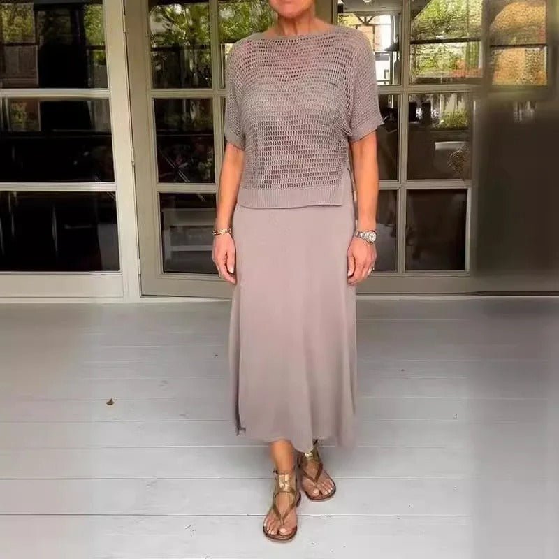 Dames Elegante Tweedelige Set