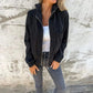 Ubertina Jas | Dames Herfst Casual Hooded Jas met Rits
