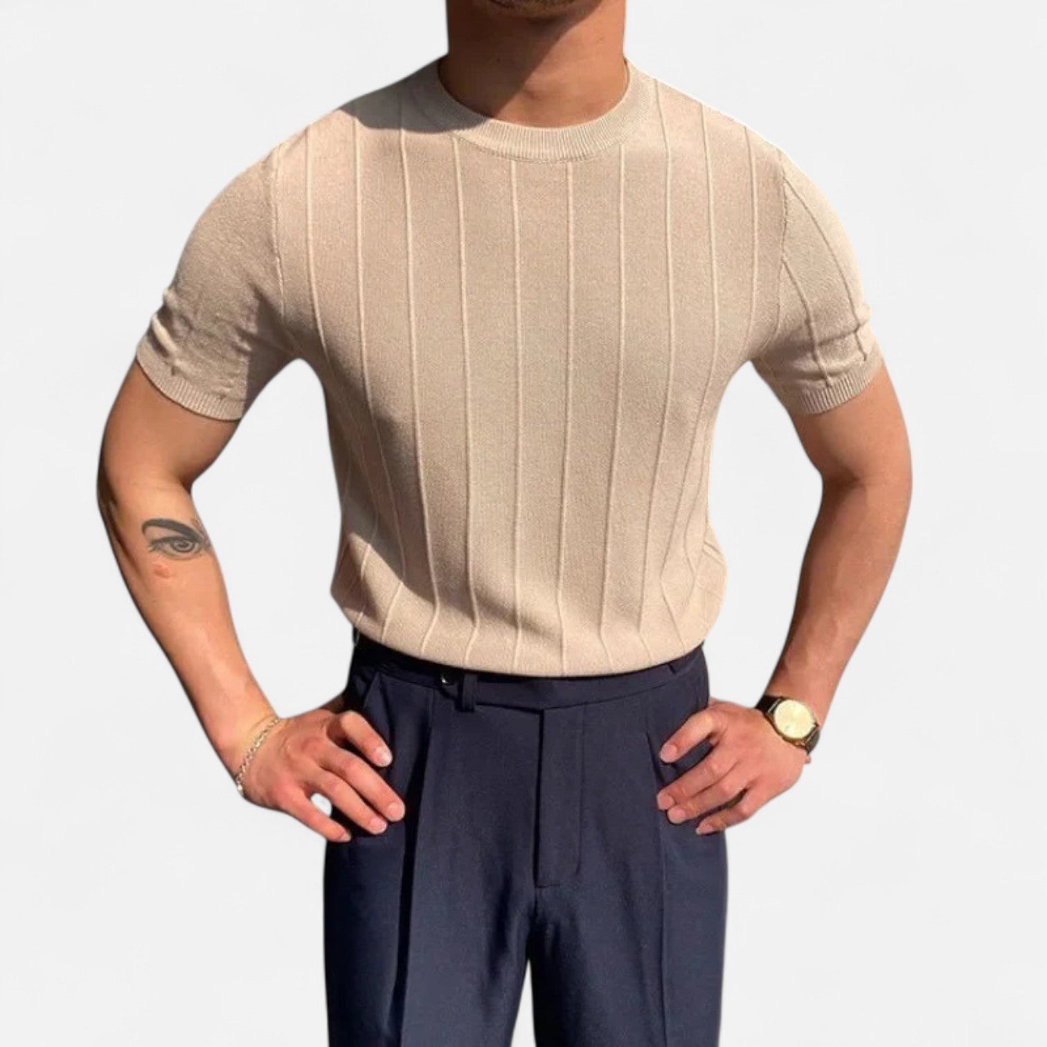 Heren Minimalistische Polo Montarello