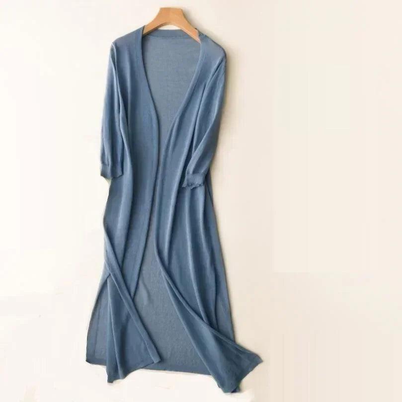 Veelzijdig Lichtgewicht Lang Vest | Fernanda Vest - Carla Moda