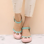 Dames Sandalen Lage Hak Comfort