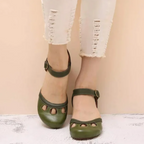 Dames Sandalen Lage Hak Comfort