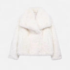 Ladies' Bordeaux Winter Coat Classic Style