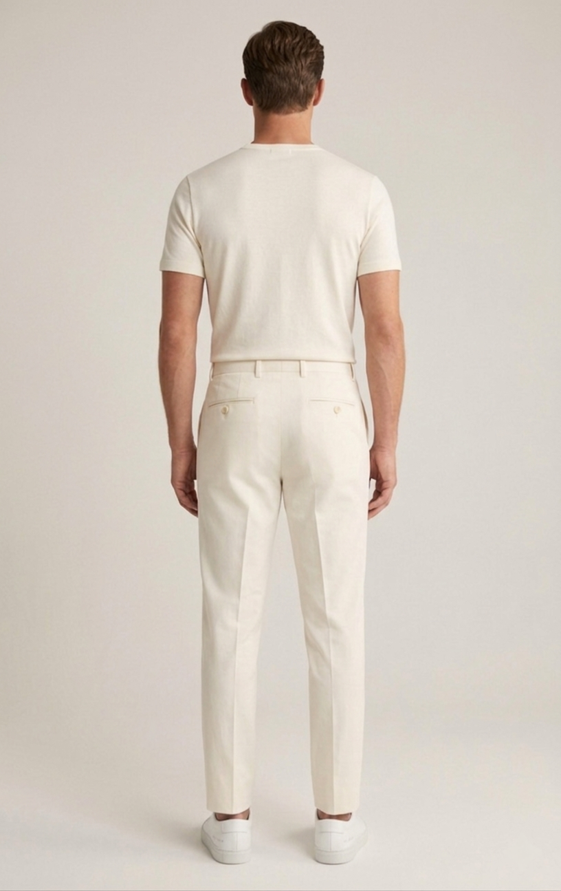 Heren Klassieke Broek Hoge Taille
