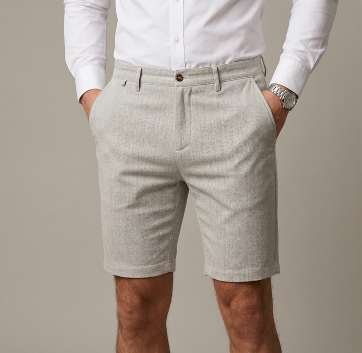 Heren Chino Shorts Katoen Pasvorm